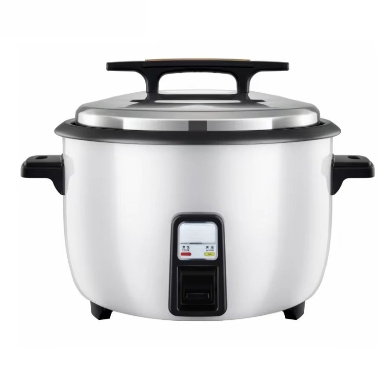 Commercial Rice Cooker - 10 Quart Capacity 1600W Insulated Cooker