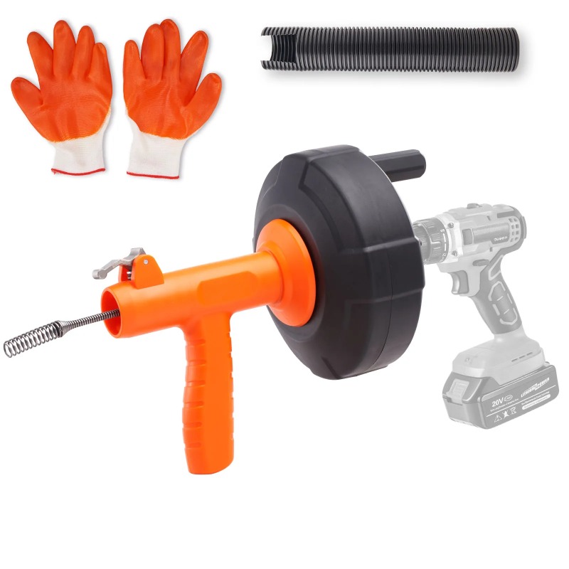 Commercial Kitchen Youtube - Drain Cleaner Machine 25FT Automatic Tube