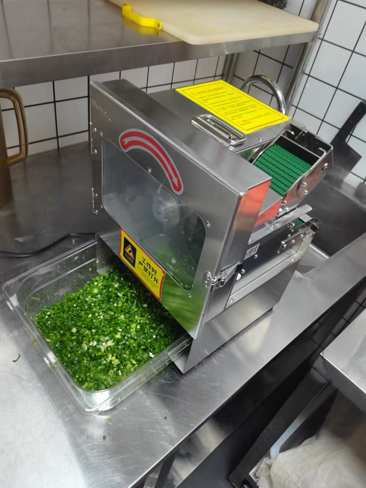 Commercial Kitchen Plumbing - 150kg/h Vegetable Slicer Multifunctional Food Dicer