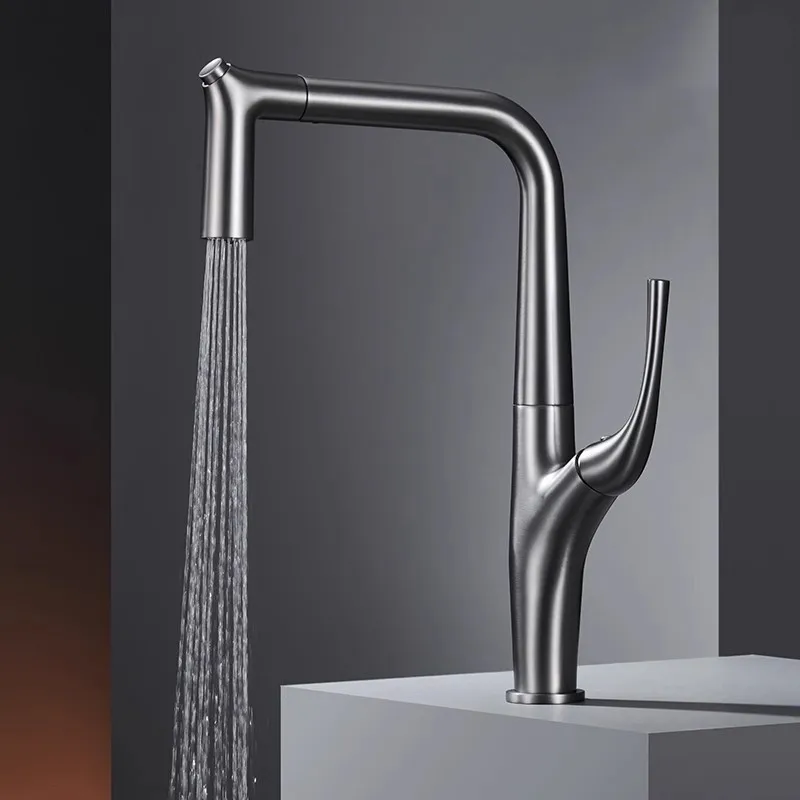 Pull Out Water Filter Tap Bras - đánh giá và giá Commercial Kitchen Mixer Tap