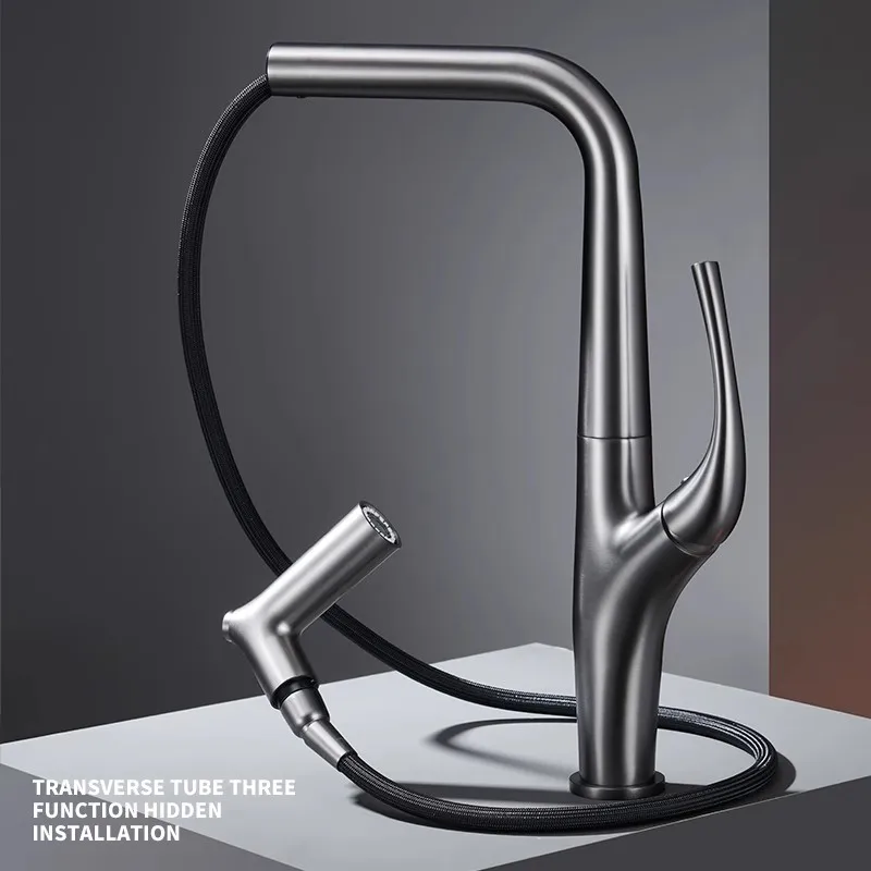 Pull Out Water Filter Tap Bras - đánh giá và giá Commercial Kitchen Mixer Tap