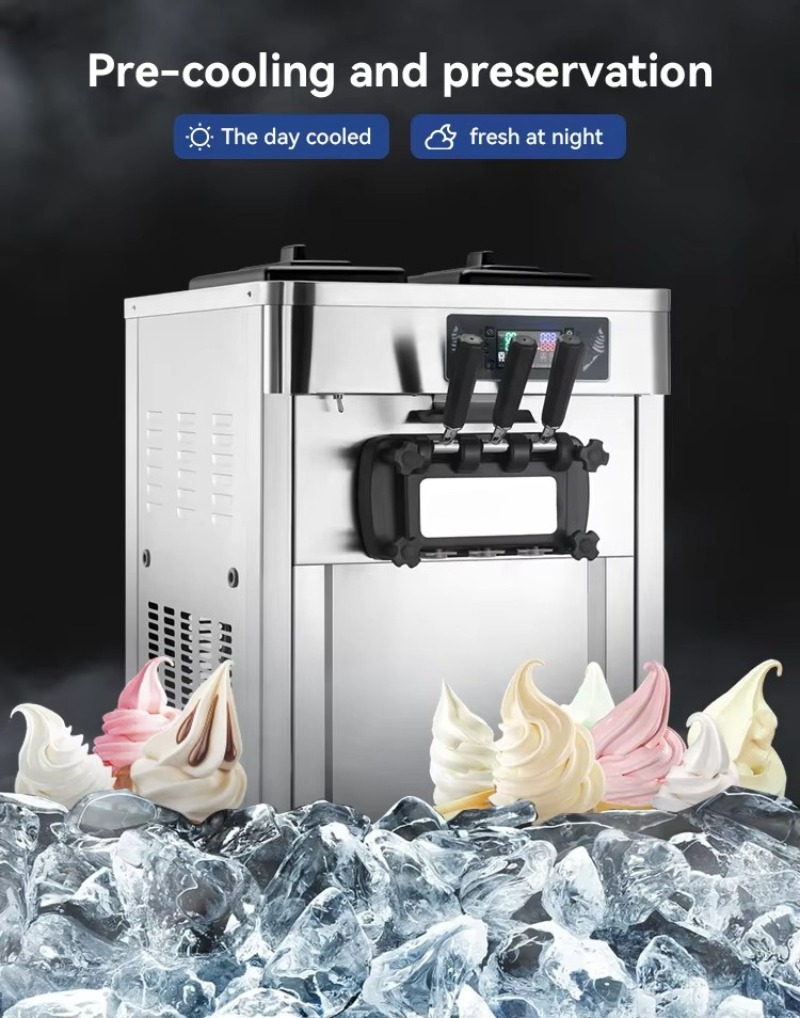 Professional Commercial Automa - đánh giá và giá Soft Serve Ice Cream Machine
