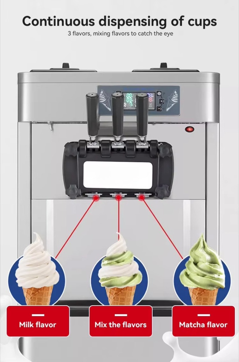 Professional Commercial Automa - đánh giá và giá Soft Serve Ice Cream Machine