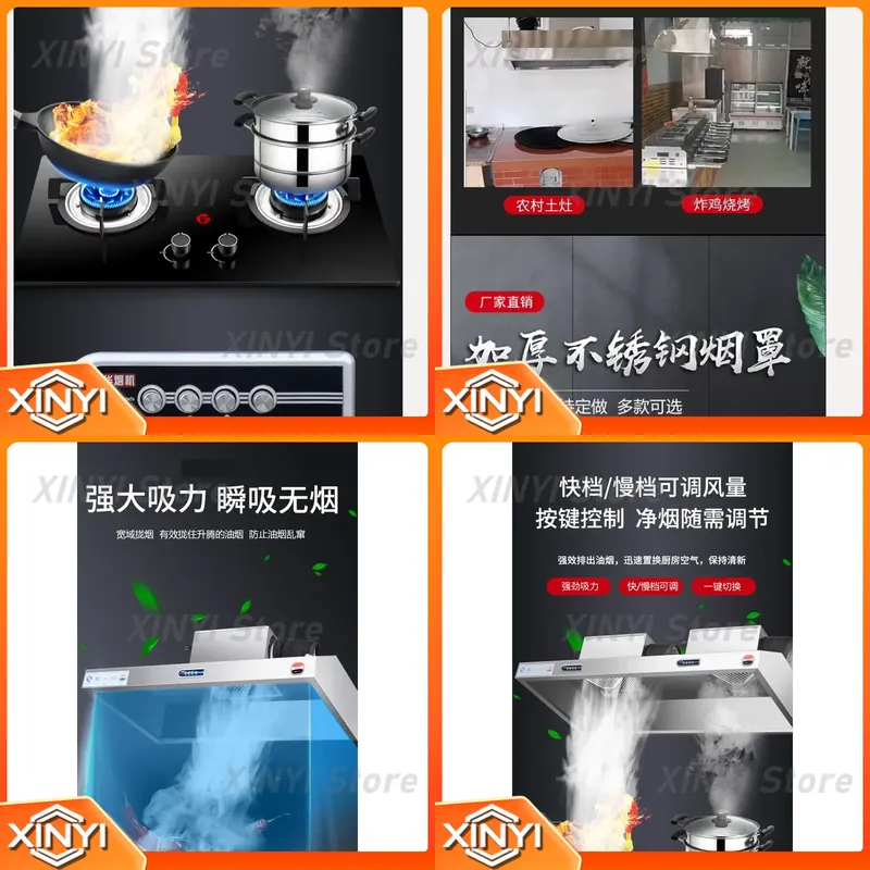 220V Stainless Steel Commercia - đánh giá và giá Commercial Kitchen Hood Exhaust Fans