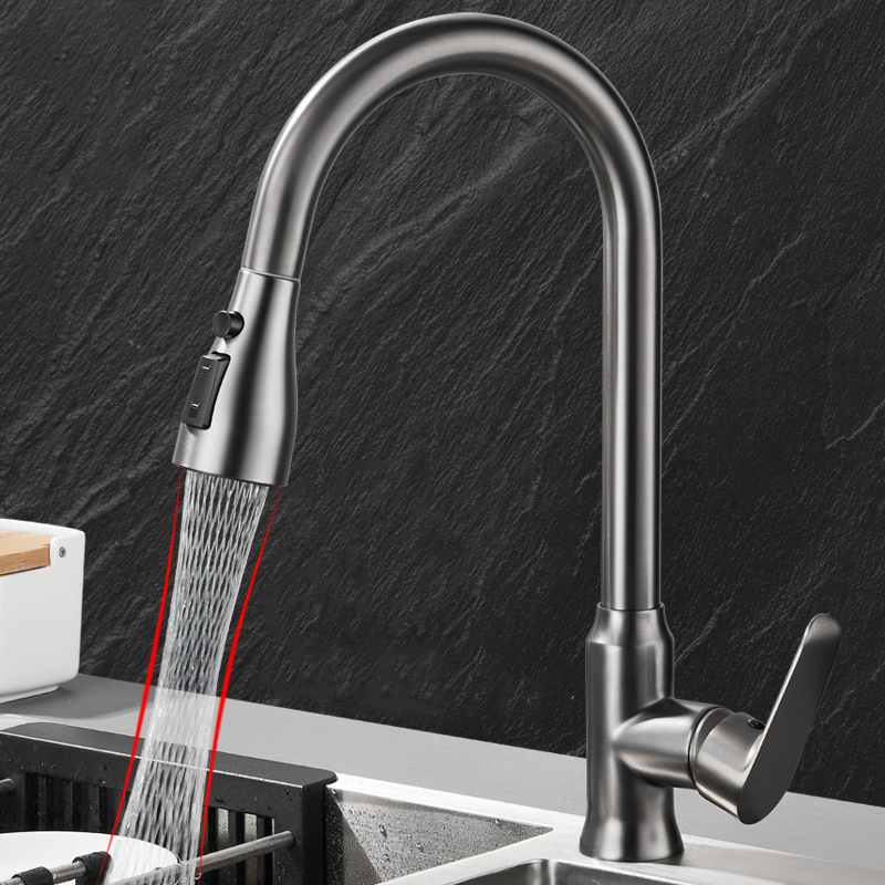 Kitchen Faucet Single Hole Pul - đánh giá và giá Commercial Kitchen Mixer Tap