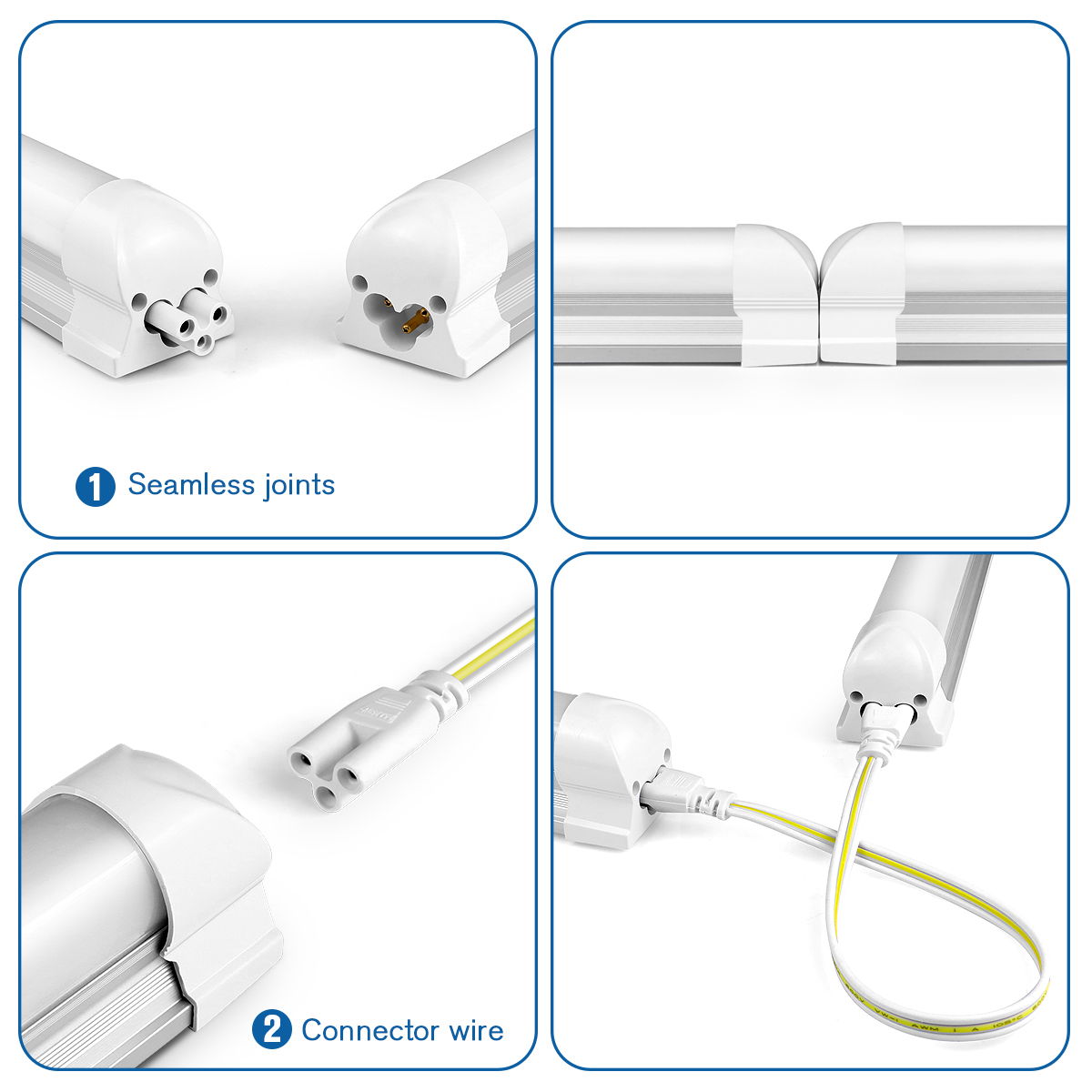 AC220V EU Plug T8 LED Tube Lig - đánh giá và giá Commercial Kitchen Youtube