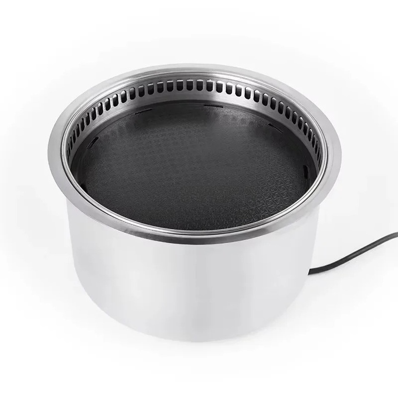 New Commercial 1500W Round Ele - đánh giá và giá Commercial Kitchen Installation
